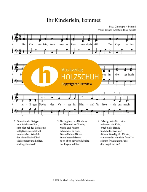 Ihr Kinderlein, kommet